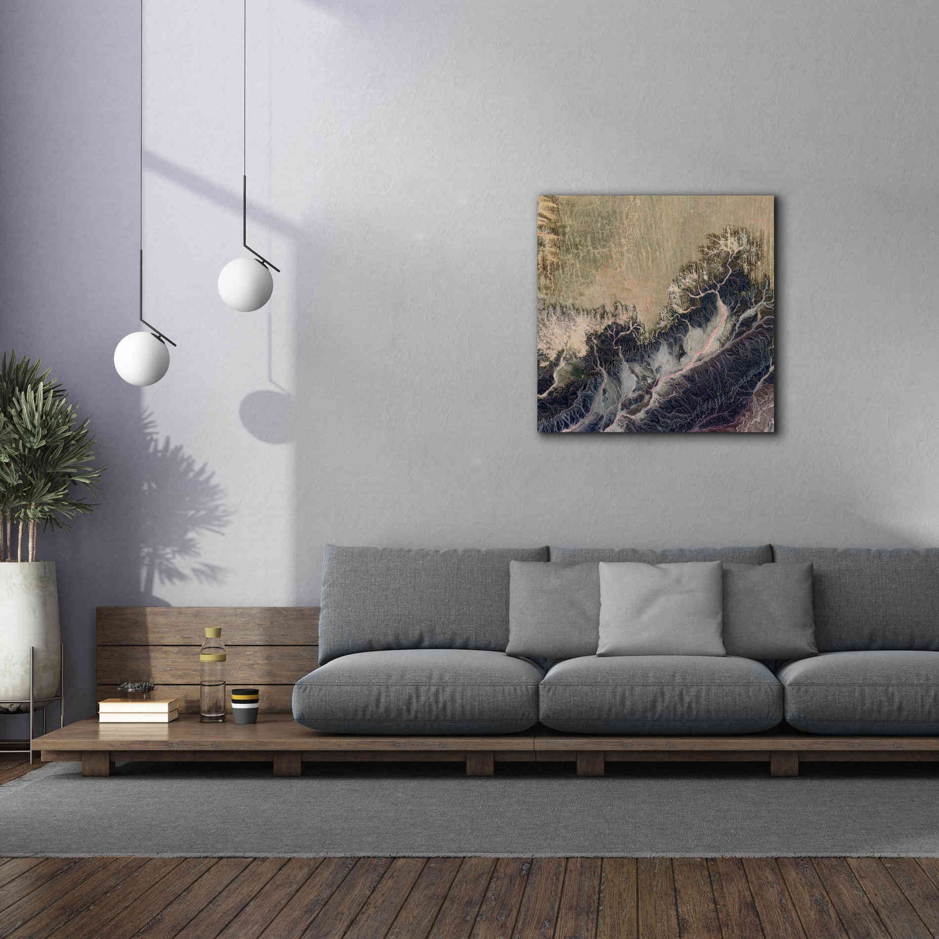 'Earth as Art: Irritated,' Canvas Wall Art,37 x 37