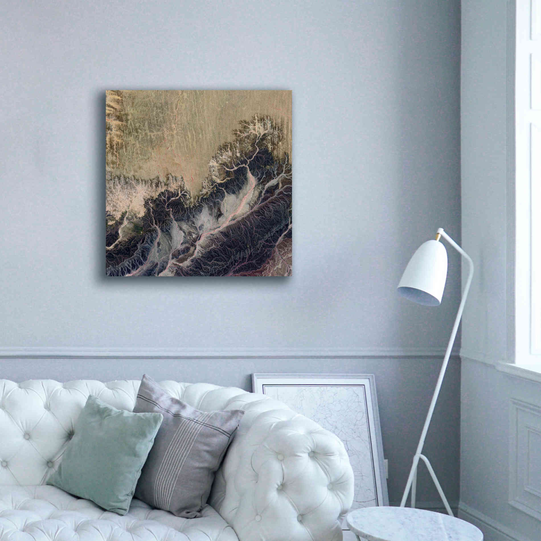 'Earth as Art: Irritated,' Canvas Wall Art,37 x 37