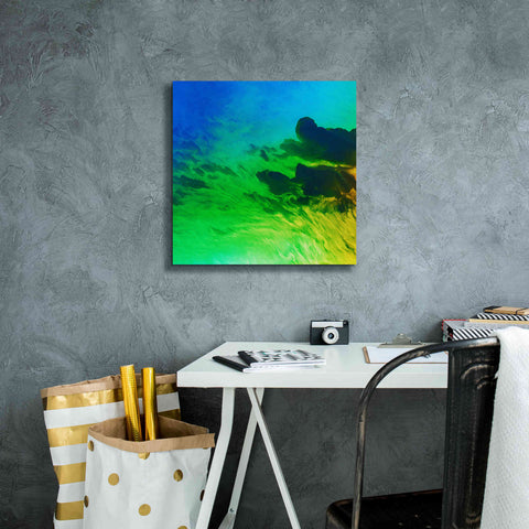 Image of 'Earth as Art: Luminescence,' Canvas Wall Art,18 x 18