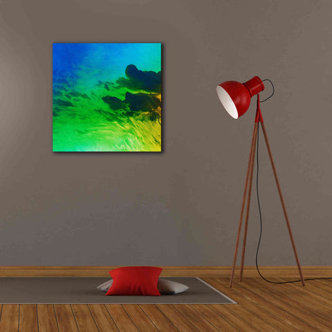 Image of 'Earth as Art: Luminescence,' Canvas Wall Art,26 x 26