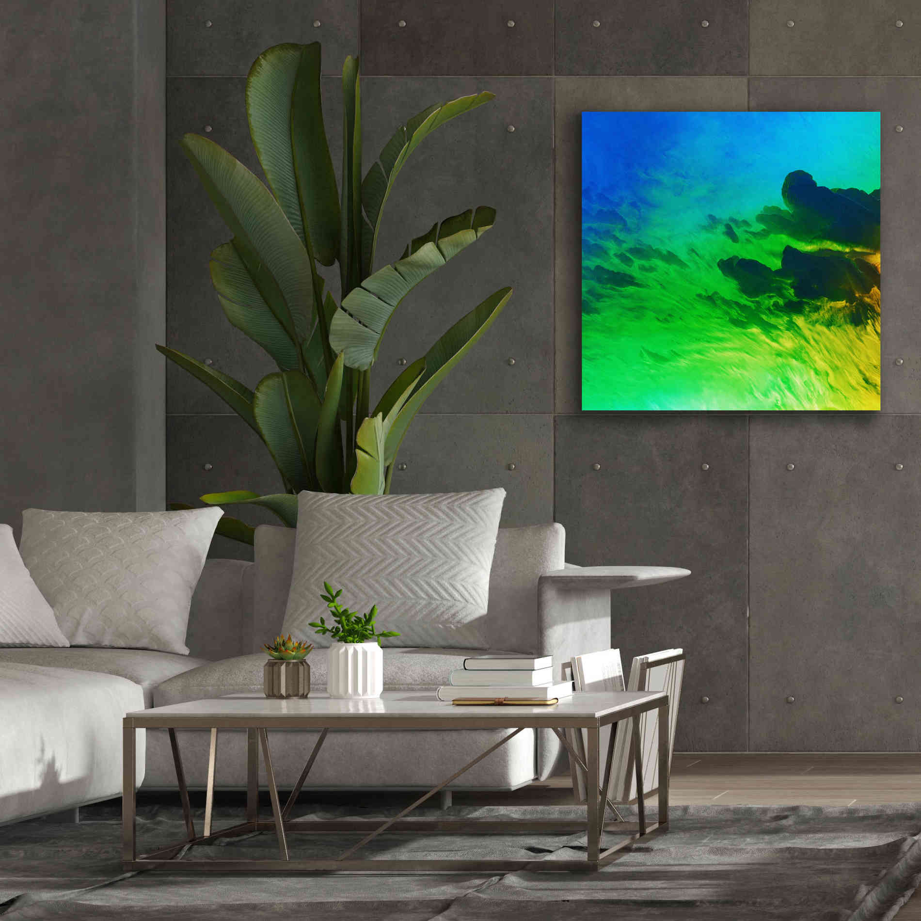 'Earth as Art: Luminescence,' Canvas Wall Art,37 x 37