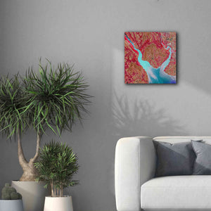 'Earth as Art: Mezen Mixing,' Canvas Wall Art,18 x 18