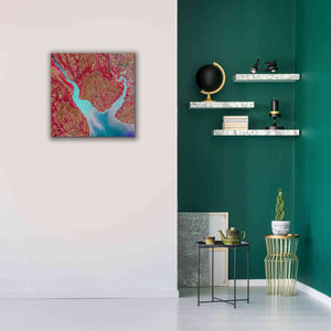 'Earth as Art: Mezen Mixing,' Canvas Wall Art,26 x 26