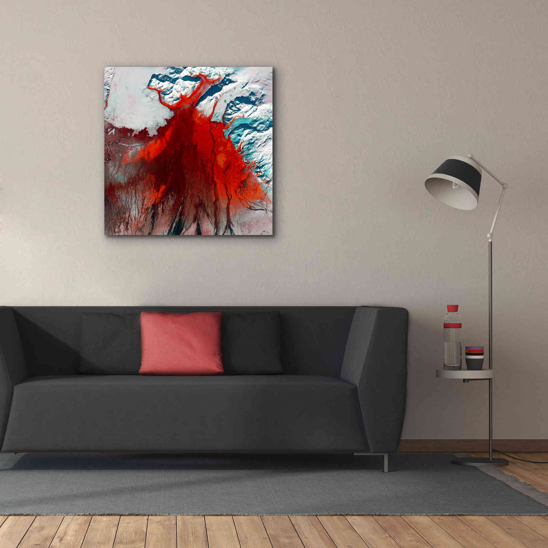 'Earth as Art: Outburst,' Canvas Wall Art,37 x 37