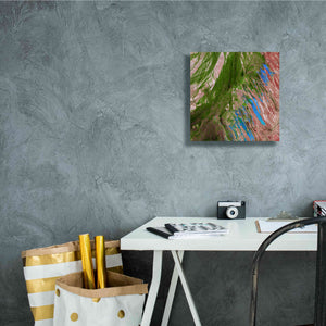 'Earth as Art: Painting the Desert,' Canvas Wall Art,12 x 12