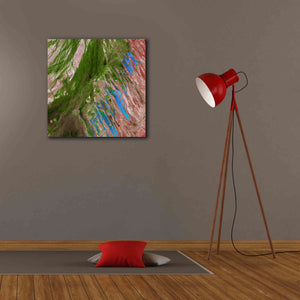 'Earth as Art: Painting the Desert,' Canvas Wall Art,26 x 26