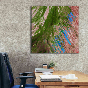 'Earth as Art: Painting the Desert,' Canvas Wall Art,37 x 37
