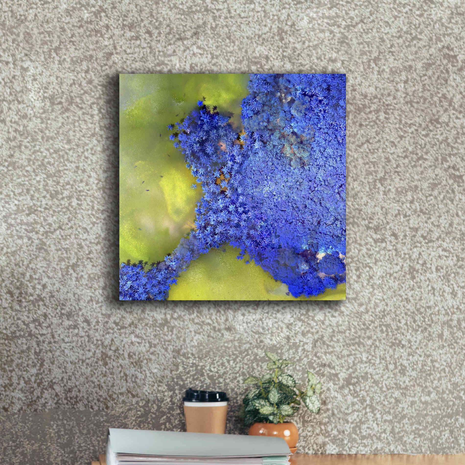 'Earth as Art: Palmyra,' Canvas Wall Art,18 x 18