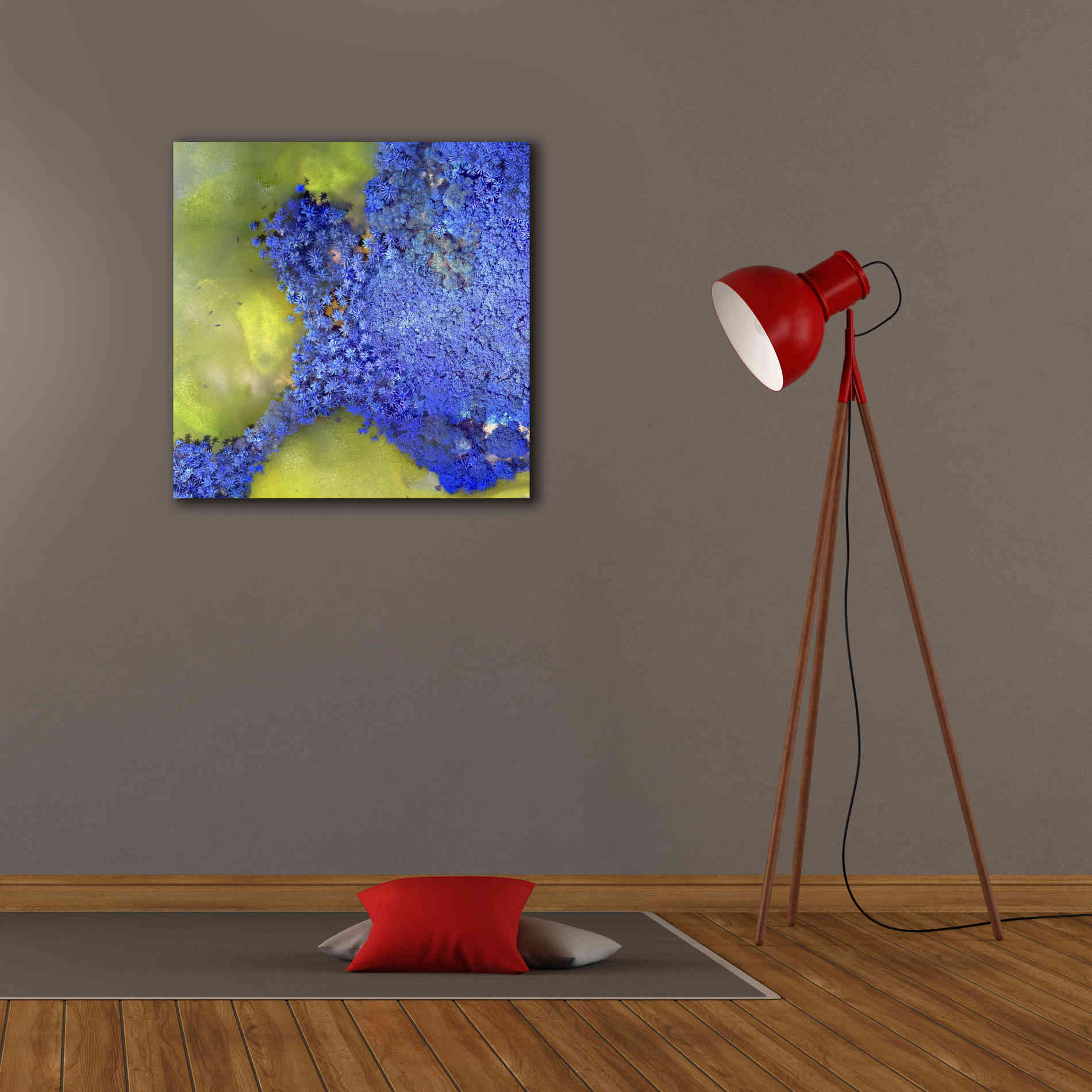 'Earth as Art: Palmyra,' Canvas Wall Art,26 x 26