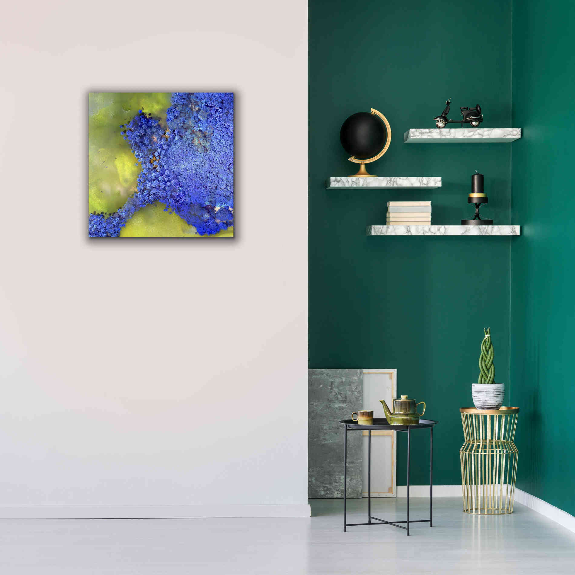'Earth as Art: Palmyra,' Canvas Wall Art,26 x 26