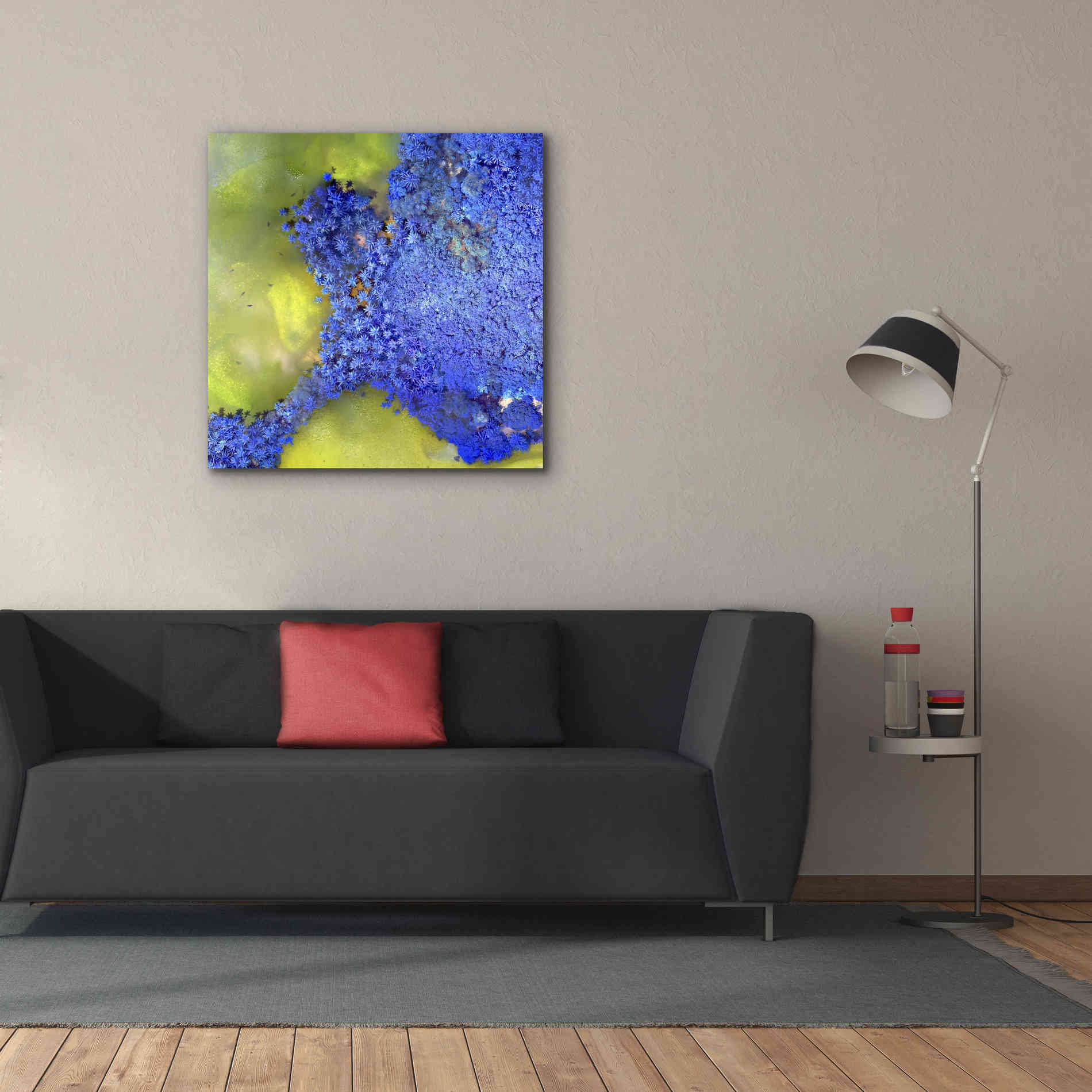 'Earth as Art: Palmyra,' Canvas Wall Art,37 x 37