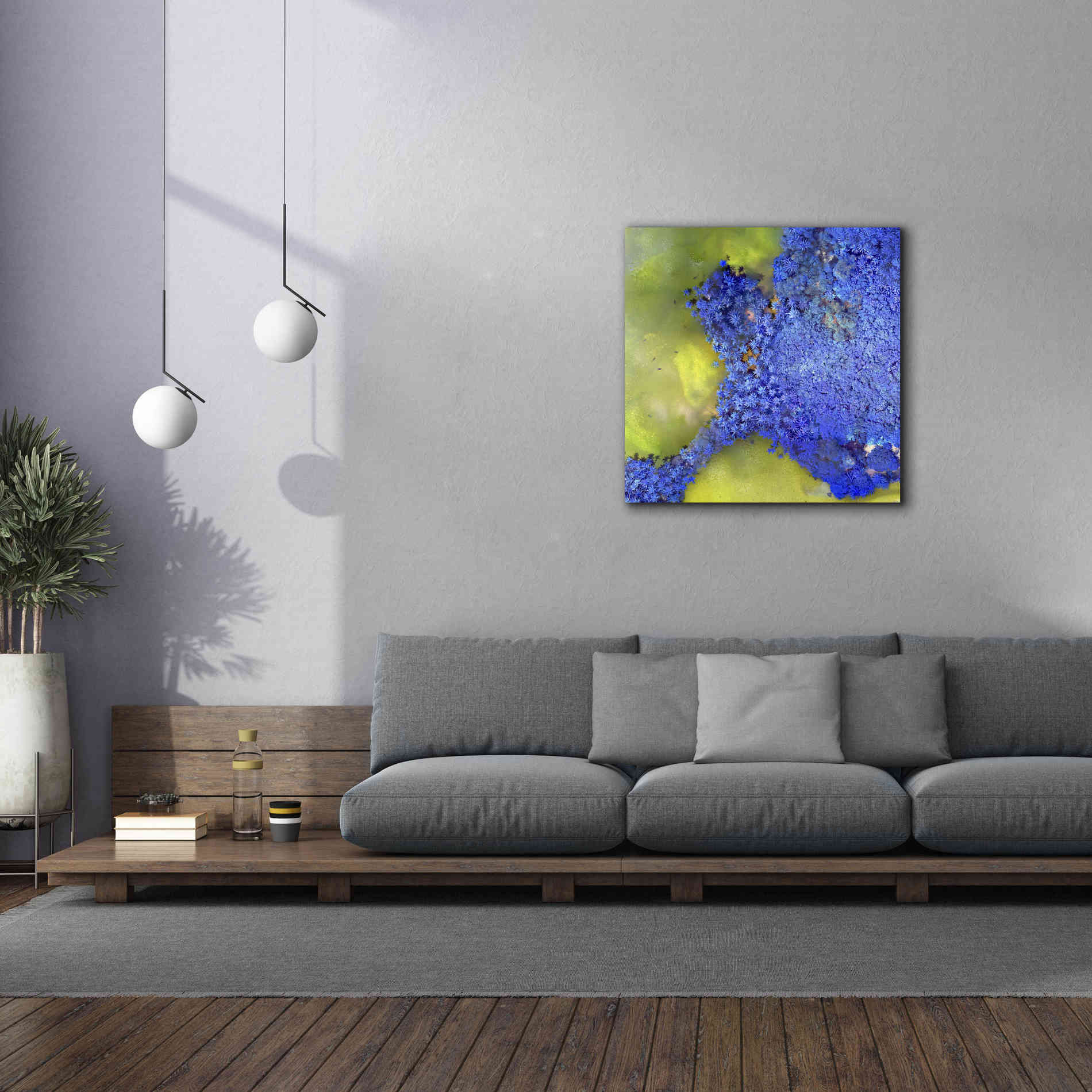 'Earth as Art: Palmyra,' Canvas Wall Art,37 x 37