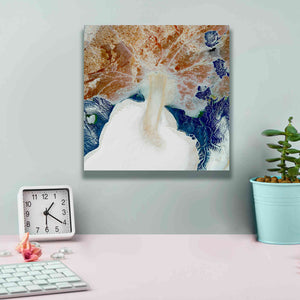 'Earth as Art: Rapid Ice Movement,' Canvas Wall Art,12 x 12