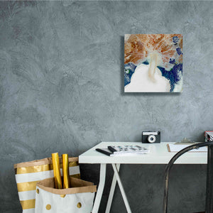 'Earth as Art: Rapid Ice Movement,' Canvas Wall Art,12 x 12