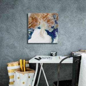 'Earth as Art: Rapid Ice Movement,' Canvas Wall Art,18 x 18