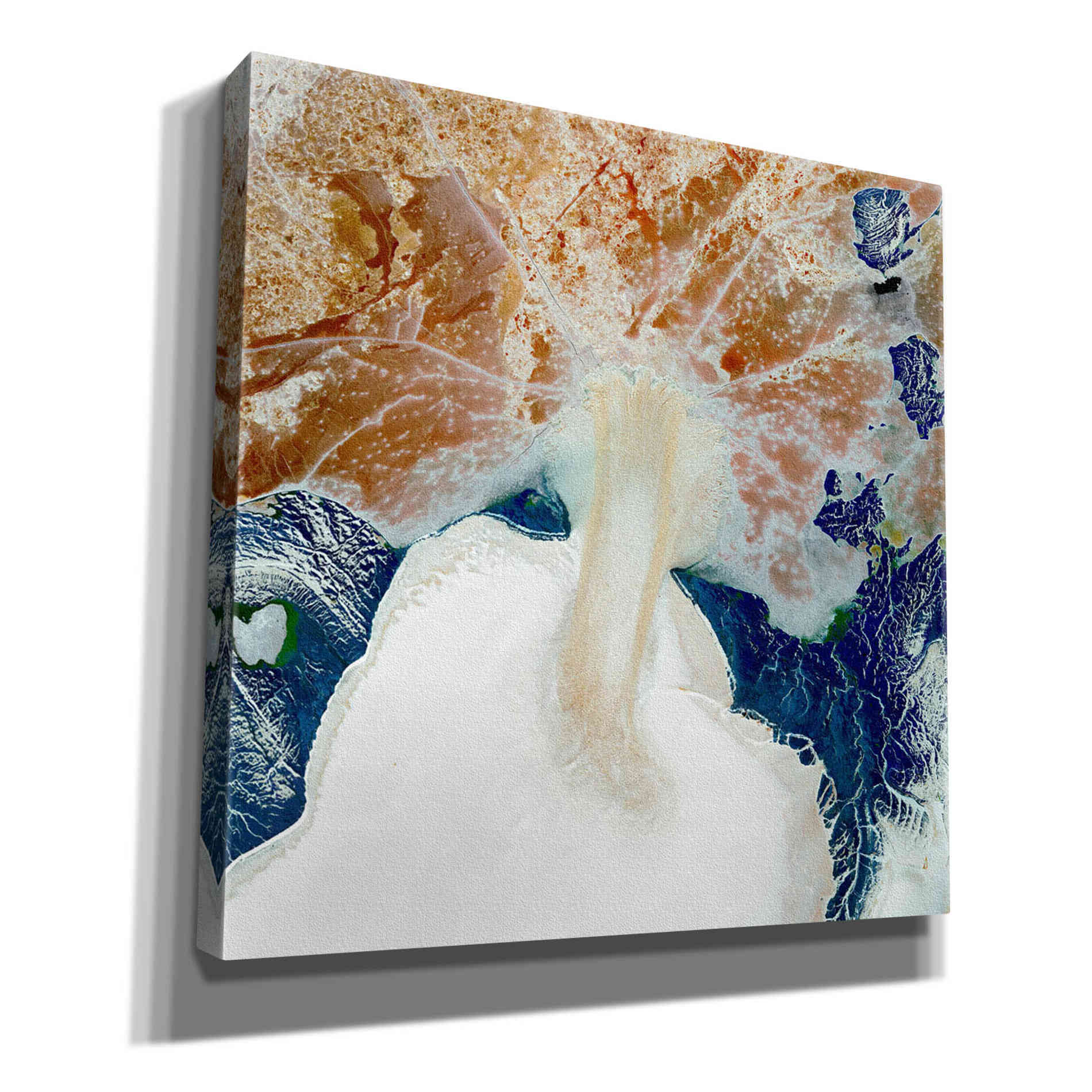 'Earth as Art: Rapid Ice Movement,' Canvas Wall Art,12x12x1.1x0,18x18x1.1x0,26x26x1.74x0,37x37x1.74x0