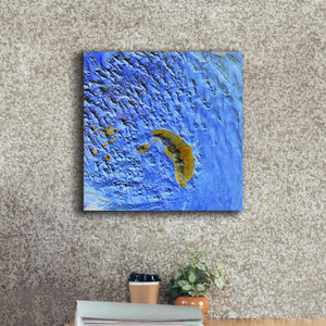 'Earth as Art: Sand Waves,' Canvas Wall Art,18 x 18