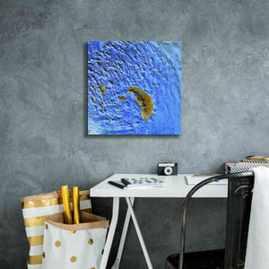 'Earth as Art: Sand Waves,' Canvas Wall Art,18 x 18