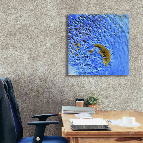 Image of 'Earth as Art: Sand Waves,' Canvas Wall Art,26 x 26