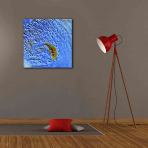'Earth as Art: Sand Waves,' Canvas Wall Art,26 x 26
