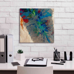 'Earth as Art: Torn Apart,' Canvas Wall Art,18 x 18