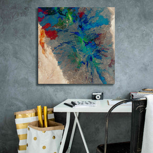 'Earth as Art: Torn Apart,' Canvas Wall Art,26 x 26