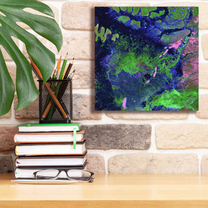 'Earth as Art: Wondrous Wetlands,' Canvas Wall Art,12 x 12