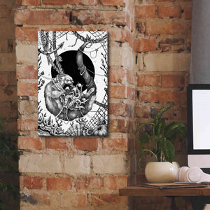 'Otter' by Avery Multer, Canvas Wall Art,12 x 18
