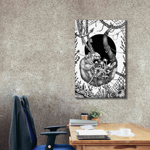 Image of 'Otter' by Avery Multer, Canvas Wall Art,26 x 40