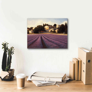 Epic Art 'Lavender Fields I' by James Wiens, Canvas Wall Art,16 x 12