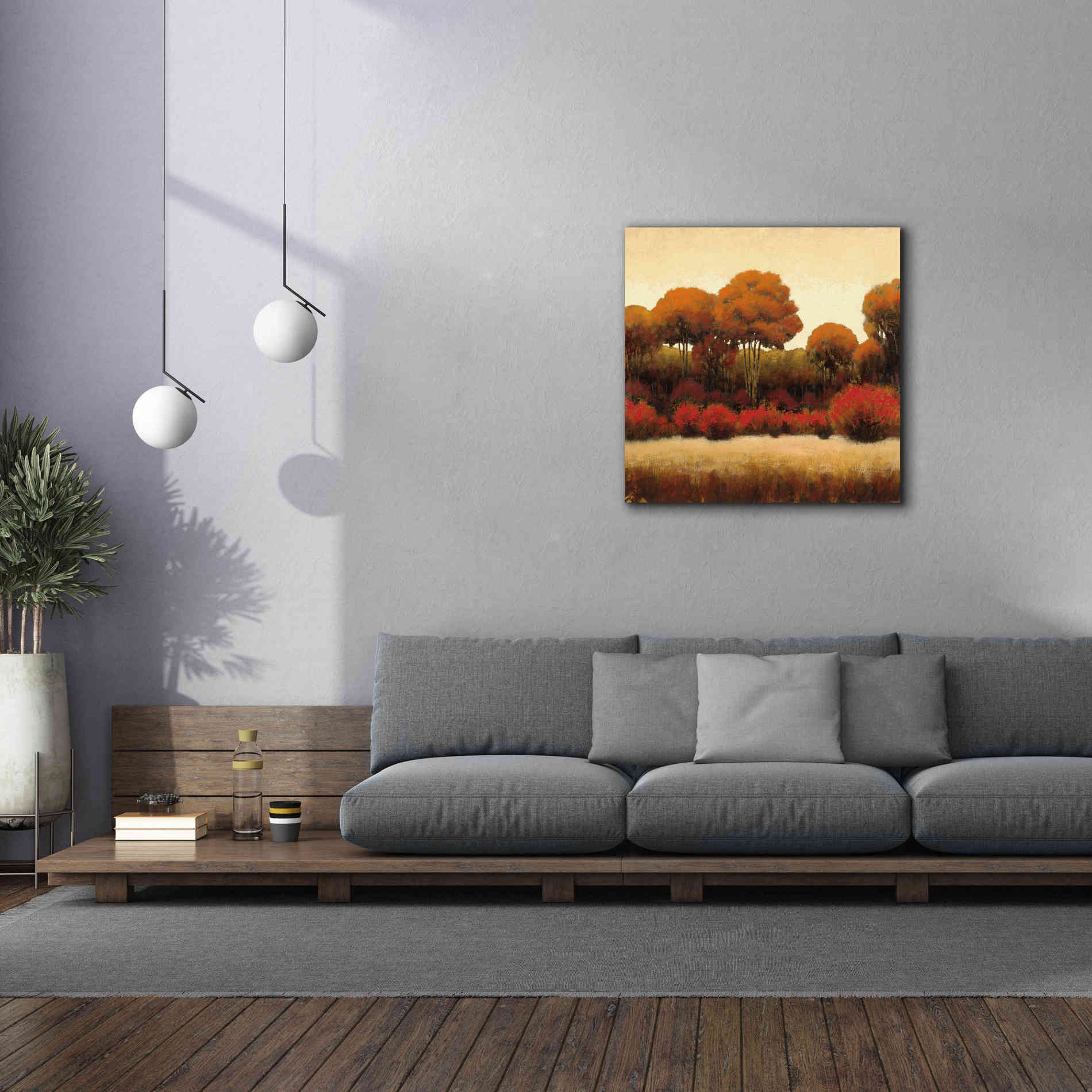 Epic Art 'Autumn Forest II' by James Wiens, Canvas Wall Art,37 x 37