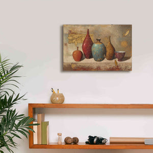 Epic Art 'Leaves and Vessels' by James Wiens, Canvas Wall Art,18 x 12