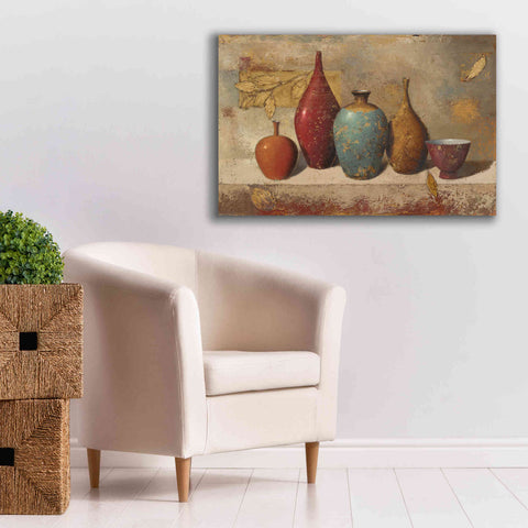 Image of Epic Art 'Leaves and Vessels' by James Wiens, Canvas Wall Art,40 x 26