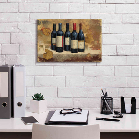 Image of Epic Art 'Napa Reserve' by James Wiens, Canvas Wall Art,18 x 12