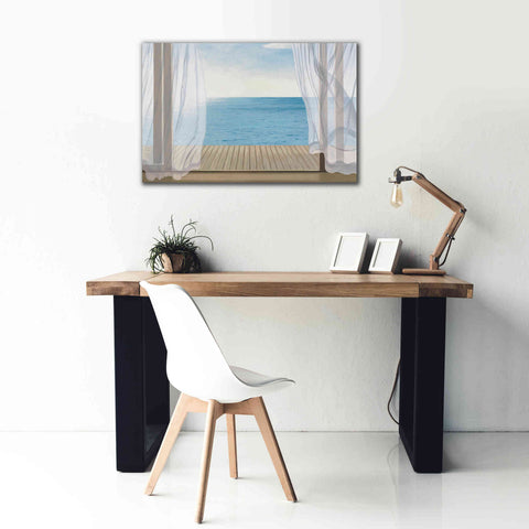 Image of Epic Art 'Blue Breeze' by James Wiens, Canvas Wall Art,40 x 26