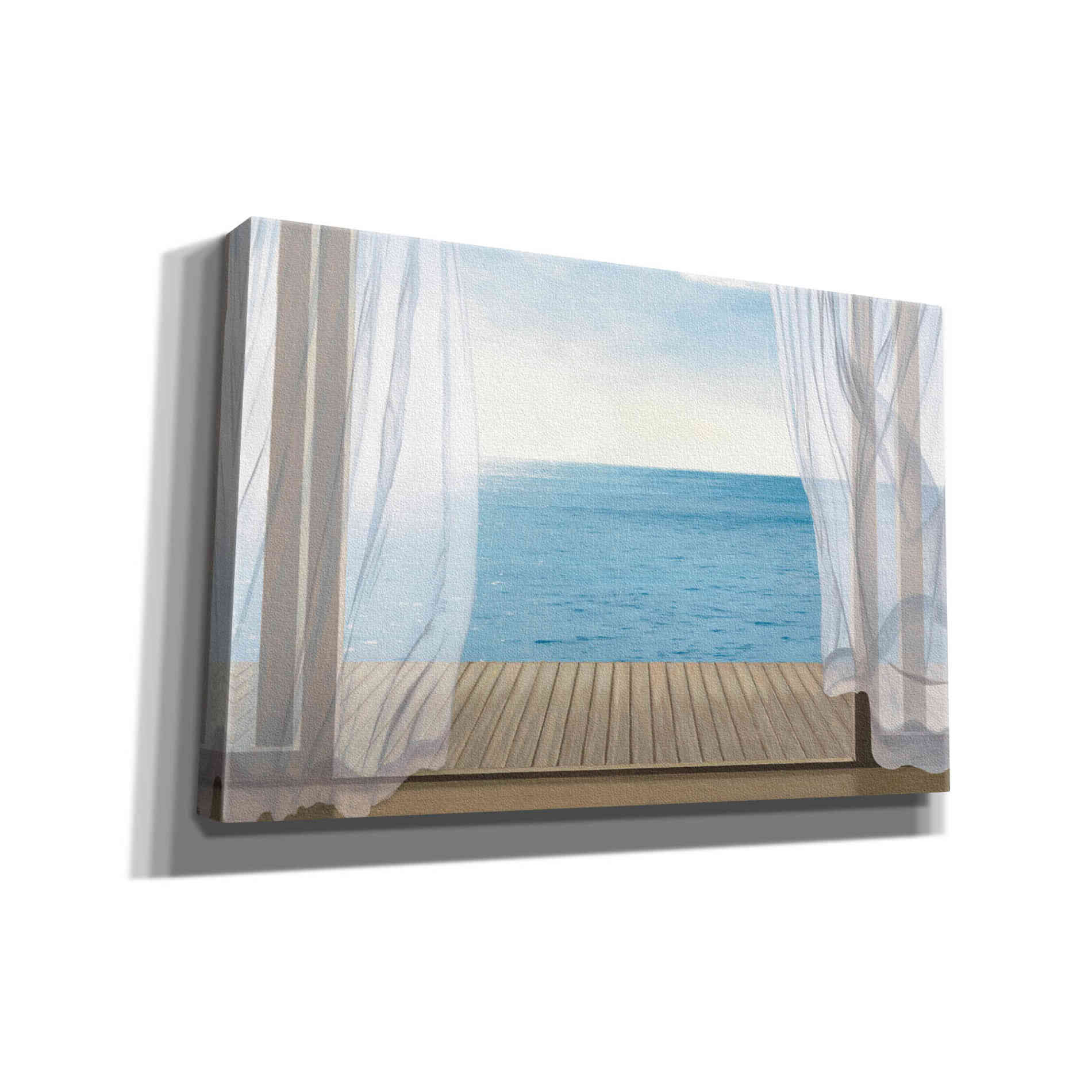 Epic Art 'Blue Breeze' by James Wiens, Canvas Wall Art,18x12x1.1x0,26x18x1.1x0,40x26x1.74x0,60x40x1.74x0
