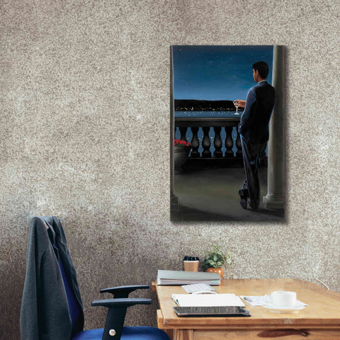 Image of Epic Art 'Thinking of Her' by James Wiens, Canvas Wall Art,26 x 40
