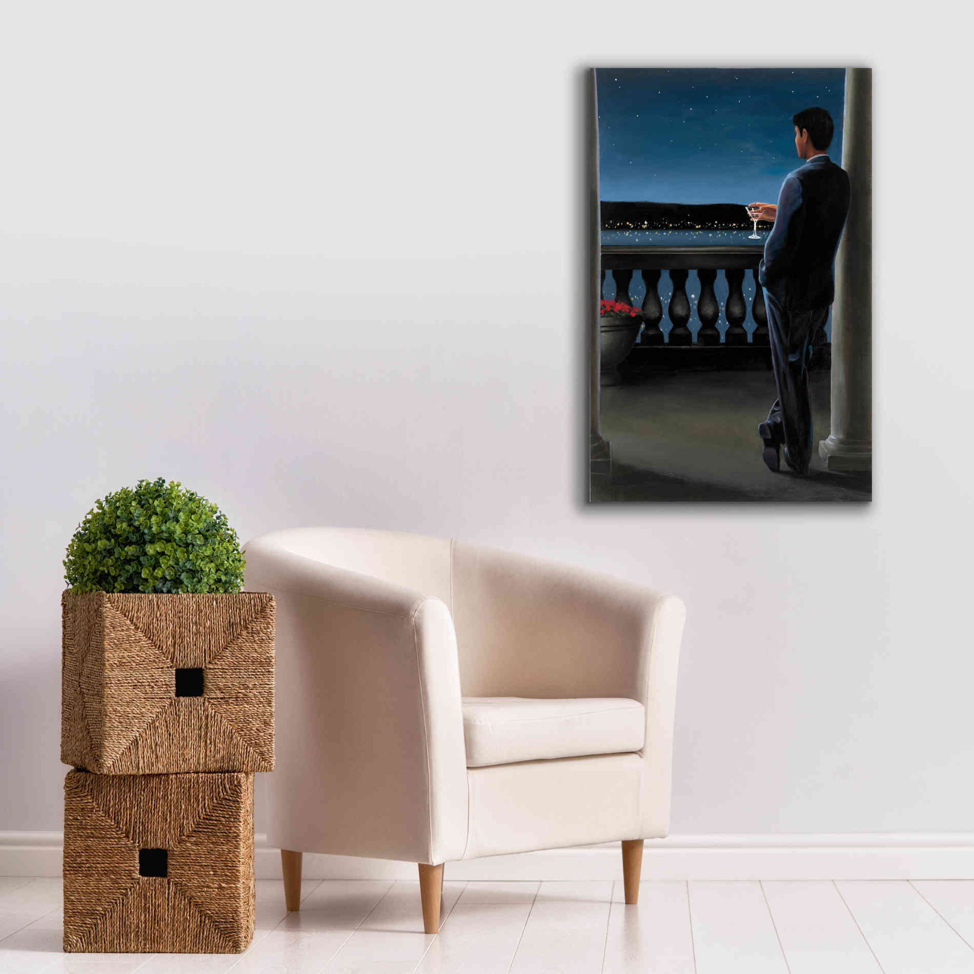 Epic Art 'Thinking of Her' by James Wiens, Canvas Wall Art,26 x 40