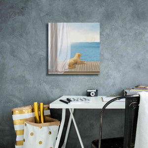 Epic Art 'Blue Breeze II' by James Wiens, Canvas Wall Art,18 x 18