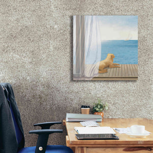 Epic Art 'Blue Breeze II' by James Wiens, Canvas Wall Art,26 x 26