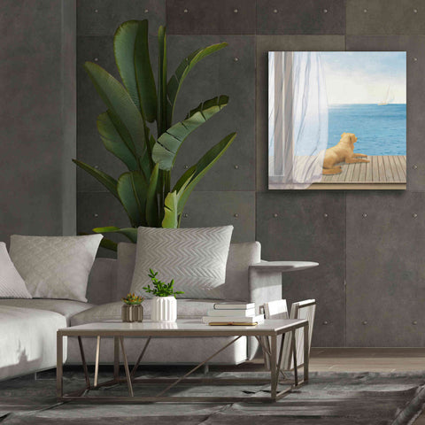 Image of Epic Art 'Blue Breeze II' by James Wiens, Canvas Wall Art,37 x 37