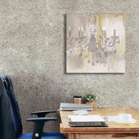 Image of Epic Art 'Candelabra Gold I' by James Wiens, Canvas Wall Art,26 x 26