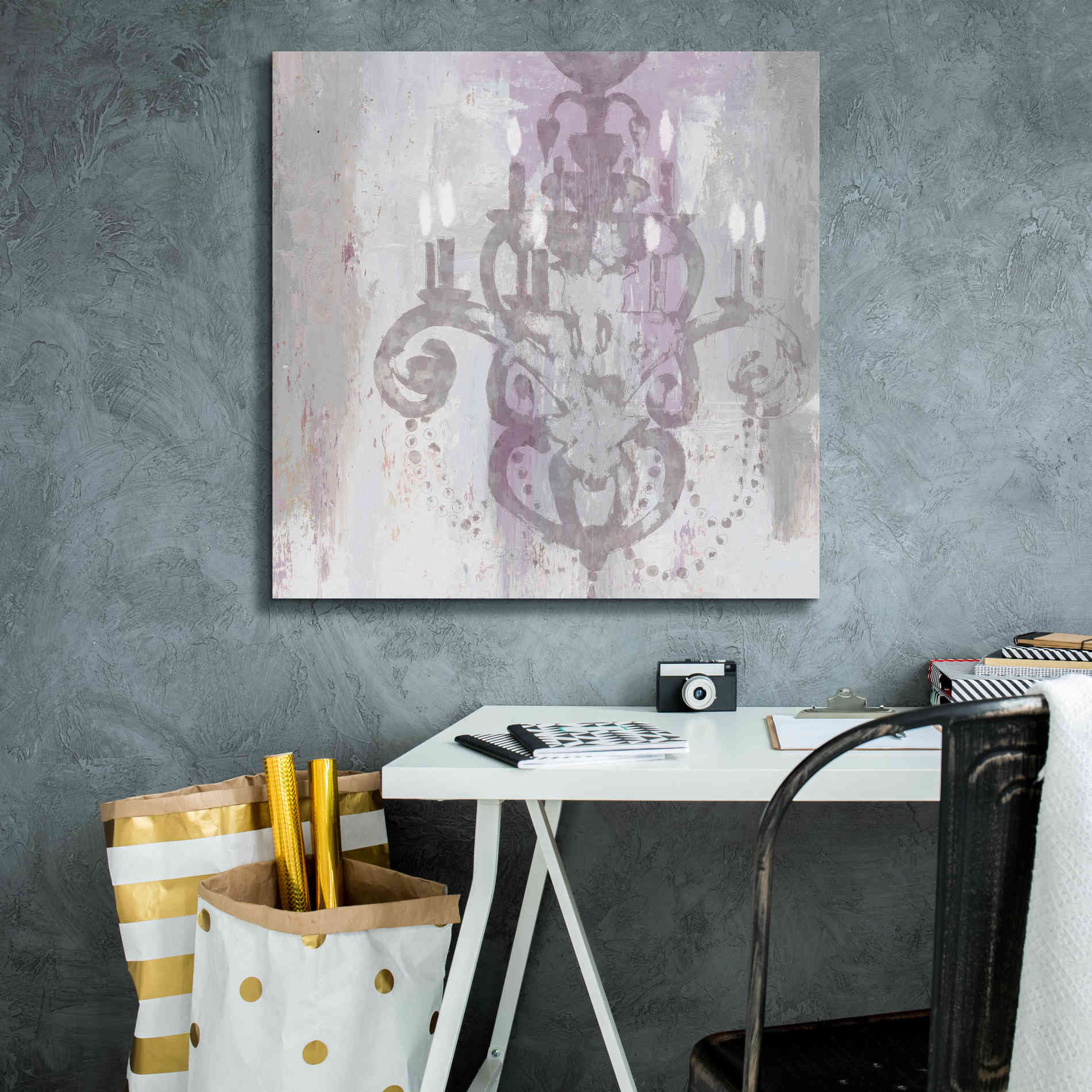Epic Art 'Candelabra Orchid II' by James Wiens, Canvas Wall Art,26 x 26