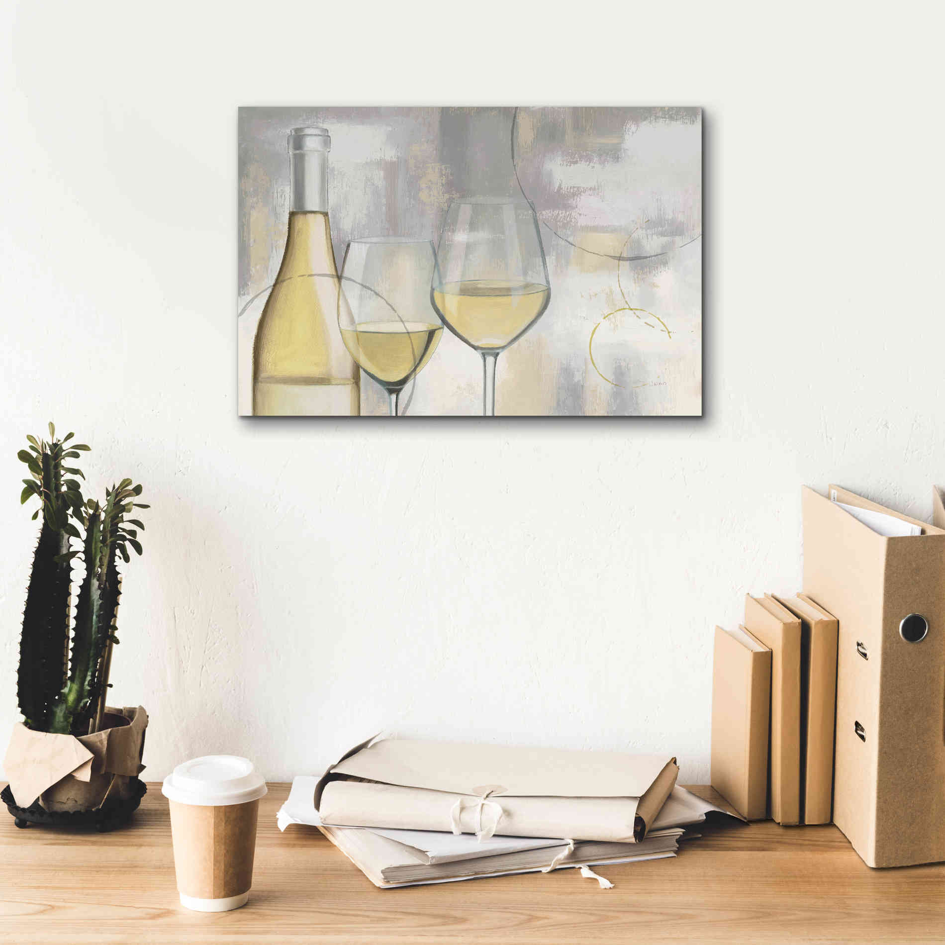 Epic Art 'Taste Appeal White I' by James Wiens, Canvas Wall Art,18 x 12