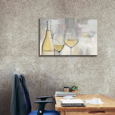 Image of Epic Art 'Taste Appeal White I' by James Wiens, Canvas Wall Art,40 x 26