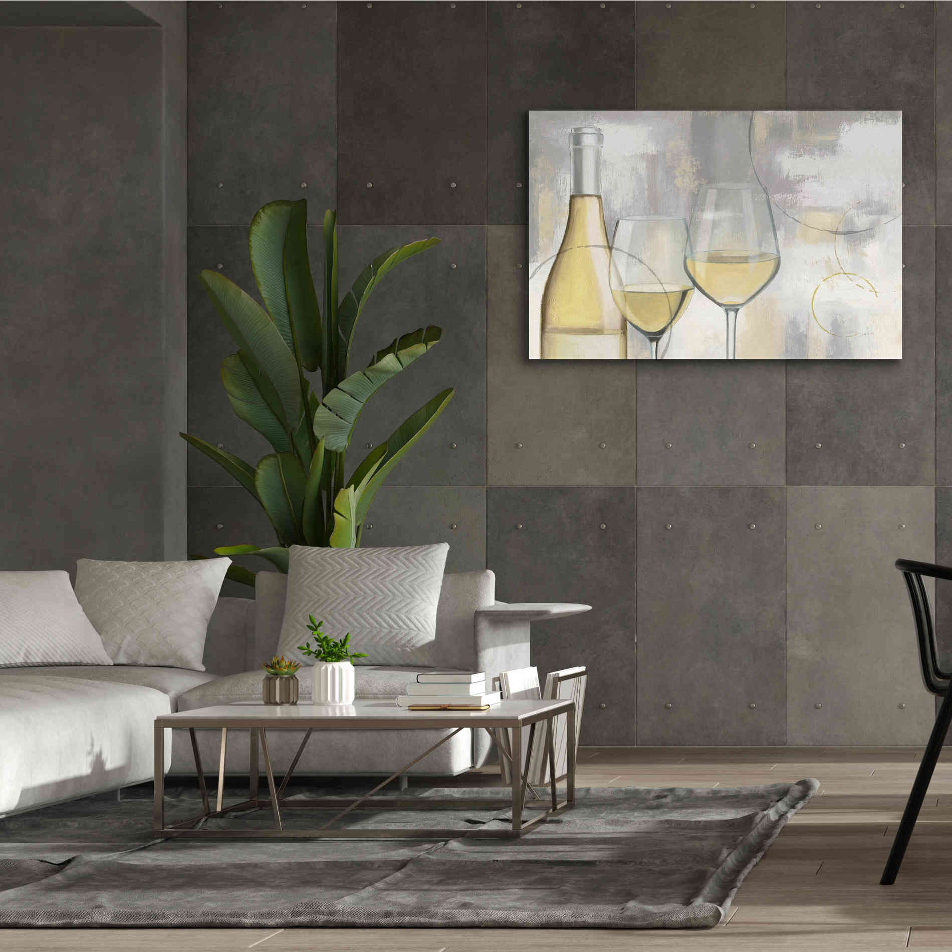 Epic Art 'Taste Appeal White I' by James Wiens, Canvas Wall Art,60 x 40