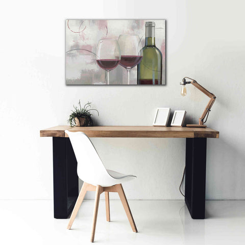 Image of Epic Art 'Taste Appeal Red I' by James Wiens, Canvas Wall Art,40 x 26