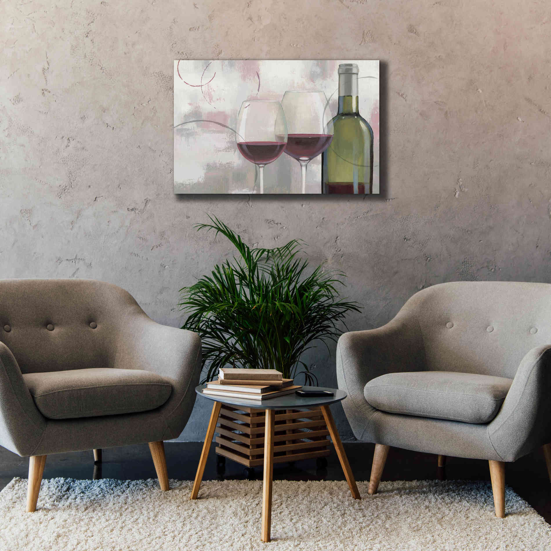 Epic Art 'Taste Appeal Red I' by James Wiens, Canvas Wall Art,40 x 26