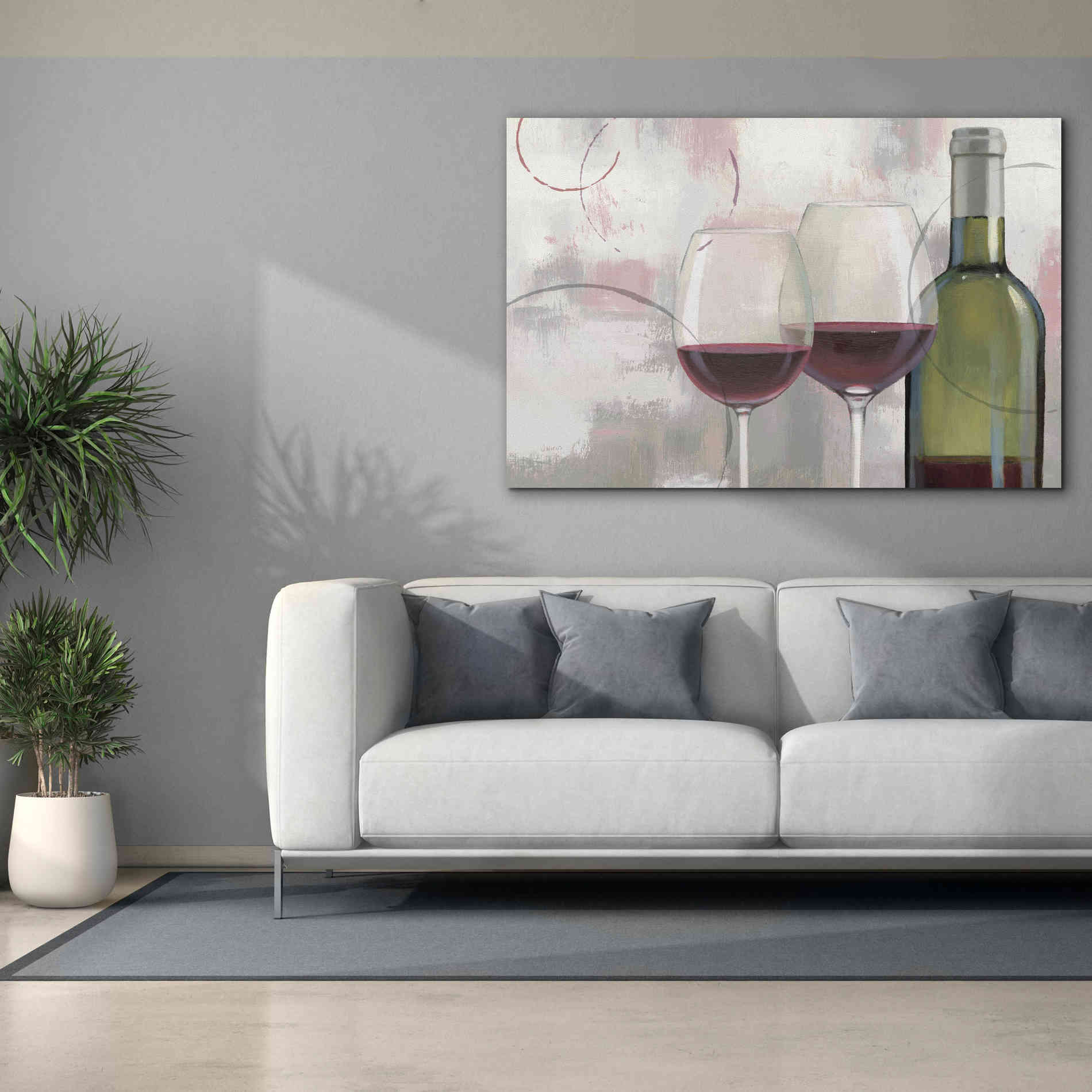 Epic Art 'Taste Appeal Red I' by James Wiens, Canvas Wall Art,60 x 40