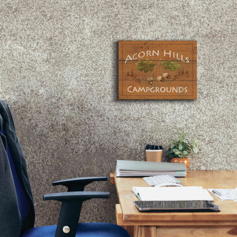 Image of Epic Art 'Lodge Signs I' by James Wiens, Canvas Wall Art,16 x 12